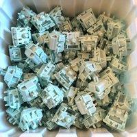 GATERON POM Series Coral Switch 5 Pins Linear 45gf RGB Custom DIY Mechanical Keyboard MX Switches PC Gaming Hot Swap Lubrication