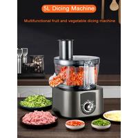 Multi Functional Vegetable Cutting Machine Electric Slicer Carrot Potato Dicing Machine Shredder Cucumber Dicer