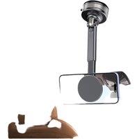 YZ 360 Rotation Magnetic Vacuum Adsorption Intelligent Car Mount Retractable Arm Dashboard Windshield for Magsafe & All Phone