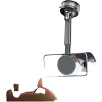 YZ Magnetic Car Phone Mount Strong Magnet Dashboard Windshield Suction Cup Phone Holder Adjustable Telescopic Arm Accessories