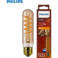 Philips LED T32 Classic Filament Decorative Strip Lamp 5.5W(=25W) E27 220-240V Bulb 2000K Warm Light Dimmable Amber Retro LED