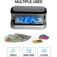 6604 Desktop Counterfeit Support Ultraviolet UV and Magnifier Bill Money Detector Portable Cash Currency Banknotes Notes Checker