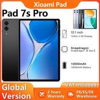 2025 NEW Pad 7s Pro Tablet 10.1 Inch Android 22GB+2TB Tablets PC 10000mah Global Version HD 5G Dual SIM WIFI Tab for Kids