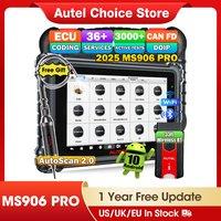 Autel MaxiSYS MS906 Pro OBD2 Automotive Scanner All Systems Diagnostic Tool ECU Coding DoIP CAN FD VAG Guide Upgrade of MS906