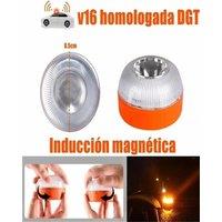 1/2pc Magnetic Flashing Yellow Emergency Lamp Safety Alert Light need AAA Battery Power for Outdoor Camping Road Safety Light