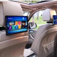 2025 Car Headrest Monitor 10.1 Android 8.1 Tablet PC Wifi BT 1G+16G ROM HDMI Rear Seat Entertainment Mirroring APP Download