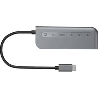 Lenovo Xiaoxin D1 5 - in - 1 Multi - functional Docking Station 4K High - definition Transmission Aluminum Alloy Material