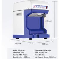 2025 Water Cooling Auto Bingsu Machine Flake Snow Ice Shaver Machine for Coffee Ice-cream