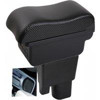 Geely MK Armrest box central console storage case driver elbow support carbon fibre