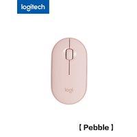 Logitech Pebble wireless Bluetooth dual-mode silent mouse for office portable stylish and compact