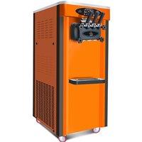 Fully Automatic Three Flavor Vertical Soft Ice Cream Machine, Commercial Frozen Cone Machine