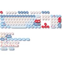 Akko Cute Keycap Set 131 Keys PBT Dye-sublimation Bottle Cap Profile Keycaps for 65 75 TKL Full Size Layout Mechanical Keyboard