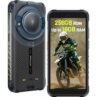 【2025 New】Ulefone RugKing 4G Rugged Smartphone Android 15 Up to 16GB+256GB 9600mAh NFC 50MP Main Cam Loud Speaker Waterproof