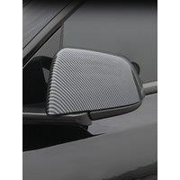 for Tesla Model Y 2021-2024 Bright black Rearview Mirror Cover Side Mirror Shells Add on Frame Replacement Case Protector