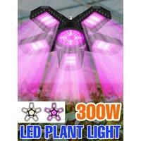 300W LED Grow Light Bulb Full Spectrum E27/E26 Cultivation Lamp For Indoor Greenhouse Tent Vegetable Tomato Flowers Potted Plant