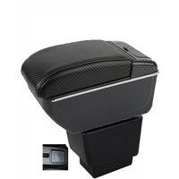 Car New Fabia Armrest box central console storage case driver elbow support rest arm