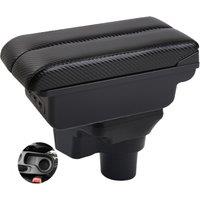 Car Armrest box Hyundai 17k2 Solaris 2 Accent Verna KIA Rio 4 X-line central console storage case driver elbow support rest arm