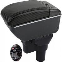 17k2 KIA Rio 4 Rio X-line Solaris 2 Accent Vern Armrest box central console storage case driver elbow support rest arm