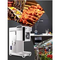 Automatic Commercial Mini Table Top Food Cutting Cutter Vegetable Fruit Slicer Fresh Meat Slice Machine