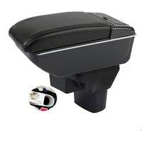 Hyundai Accent Verna Armrest box central console storage case driver elbow support rest arm