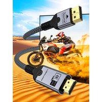 UGOURD 4K DP to HDMI 2.0 compatible Cable 4K60Hz DisplayPort to HD Adapter Display Port Video Audio for PC TV Projector Laptop