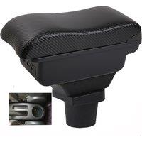 Toyota urban cruiser Armrest box central console storage case driver elbow support carbon fibre
