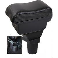 Car UP Skoda Citigo Seat Mii Armrest box central console storage case driver elbow support carbon fibre