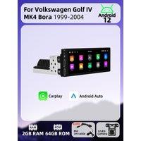 Android Car Multimedia for VW Volkswagen Golf 4 IV MK4 Bora 1999-2004 6.86" Screen 1 Din Radio Stereo Head Unit Carplay GPS