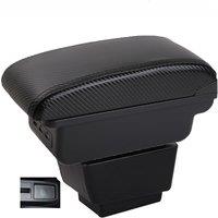 Car Fabia Armrest box central console storage case driver elbow support