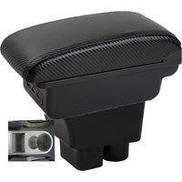 Skoda Rapid Armrest box central console storage case driver elbow support