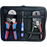 European style tubular terminal crimping pliers 16-6 with wire stripping tool kit electrician's labor-saving tool pliers