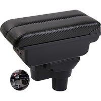 Car Armrest box KIA Rio 4 Rio X-line Solaris 2 Accent Vern central console storage case driver elbow support rest arm
