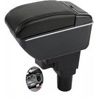 Car Aveo Sonic Armrest box central console storage case driver elbow support rest arm