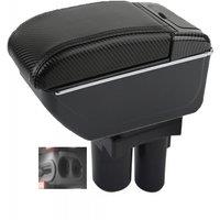Citroen C2 C3 Armrest box central console storage case driver elbow support rest arm