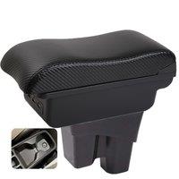 Car City GM6 Armrest box central console storage case driver elbow support carbon fibre