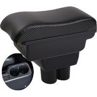 Suzuki Jimny JB23 JB43 Armrest box central console storage case driver elbow support carbon fibre