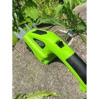 2 In 1 Cordless Electric Hedge Trimmer Rechargeable Handheld Household Lawn Shrub Weeding Pruning Mower Garden Tools