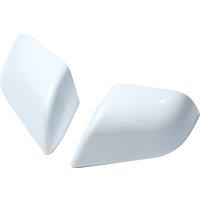 For Tesla Model 3 2021-2025 Highland Rear View Mirror Shell Replacement Cover Rearview Mirror Caps Replace Part White