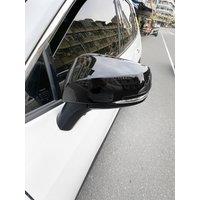 Side Rearview Mirror Cover Cap Protector For Toyota Grand Highlander Sienna RAV4 Kluger Suzuki Across Glossy Black