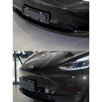 Auto Car Front Bumper Tow Hook Eye Cover Trim Trailer Cap Plug Automobiles Parts Blue for Tesla Model 3 Front trailer cover