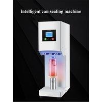 Automatic Sealing Machine Milk Tea Shop Beverage Tin Sealing Machine Metal Tea Tin Sealer Coffee Bean Tin Sealing Machine