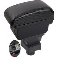 Car Citroen C4 Armrest box central console storage case driver elbow support