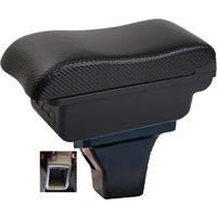 Car Aveo 2023 Armrest box central console storage case driver elbow support carbon fibre