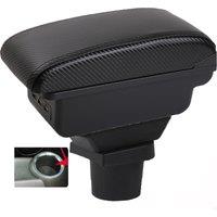 Car Mini Coupe Cooper R50 R53 R50 R52 R53 R56 Countryman R60 Armrest box central console storage case driver elbow support