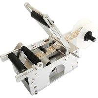 Round Bottle Labeling Machine Semi-Auto Digital Display Electric Power Control Label Applicator Packing Device