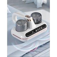 Double Cup Intelligent Mite Remover Handheld Wireless Mite Remover For Household Bed Tapping Sterilizing To Remove Mites