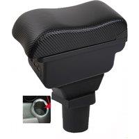 Car Mini Coupe Cooper s Countryman R50 R52 R53 R56 Armrest box central console storage case driver elbow support carbon fibre