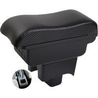 Car LiFan 320 330ev Armrest box central console storage case driver elbow support carbon fibre