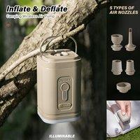 Car-Mounted Electric Air Pump Outdoor Camping Portable Home Use Electric Pump Air Mattress Pump Clothing Storage Vacuum Pump