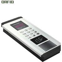 Free shipping DIY RFID access control system +doorphone Building intercom system +2 doorphone+ decoder+10pcs RFID cards
